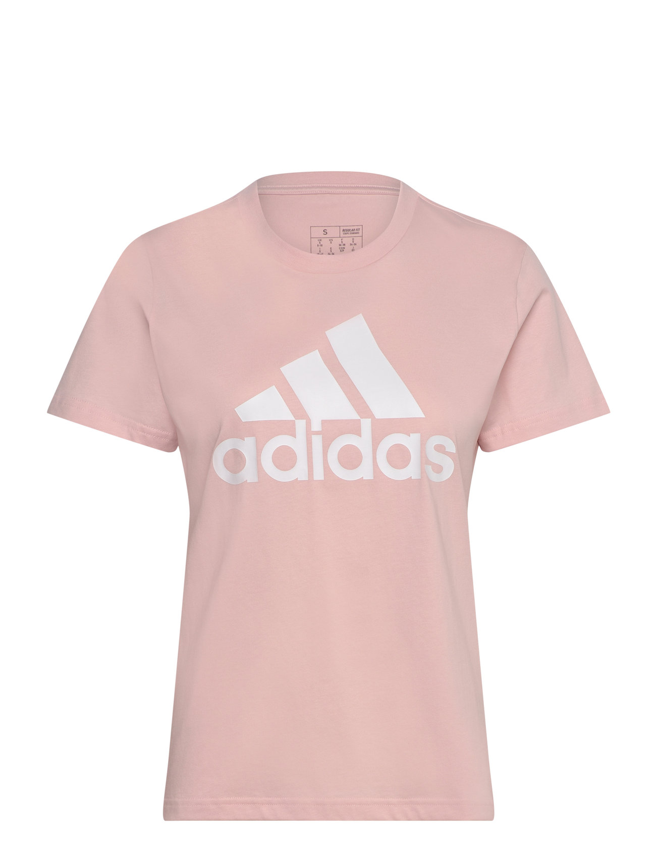 Essentials Logo T-Shirt Pink Adidas Sportswear