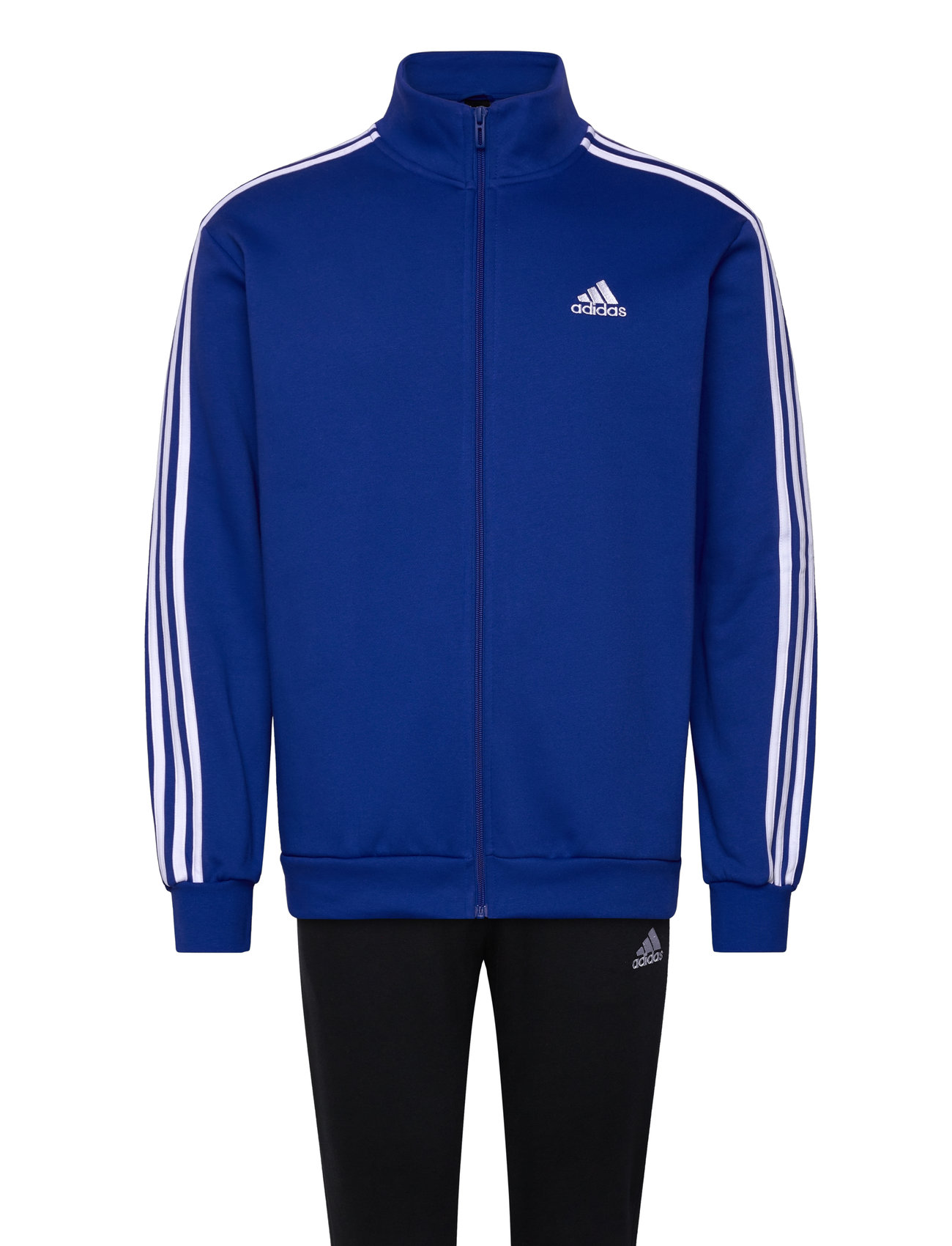 Adidas Sportswear Sportswear Basic 3 Stripes Fleece Tracksuit Blå