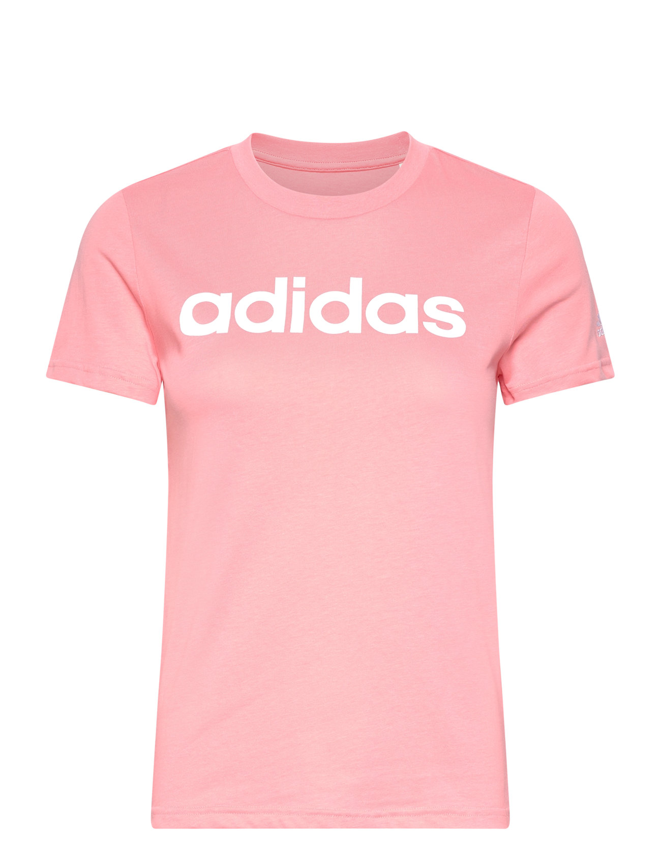 Essentials Slim Logo T-Shirt Pink Adidas Sportswear