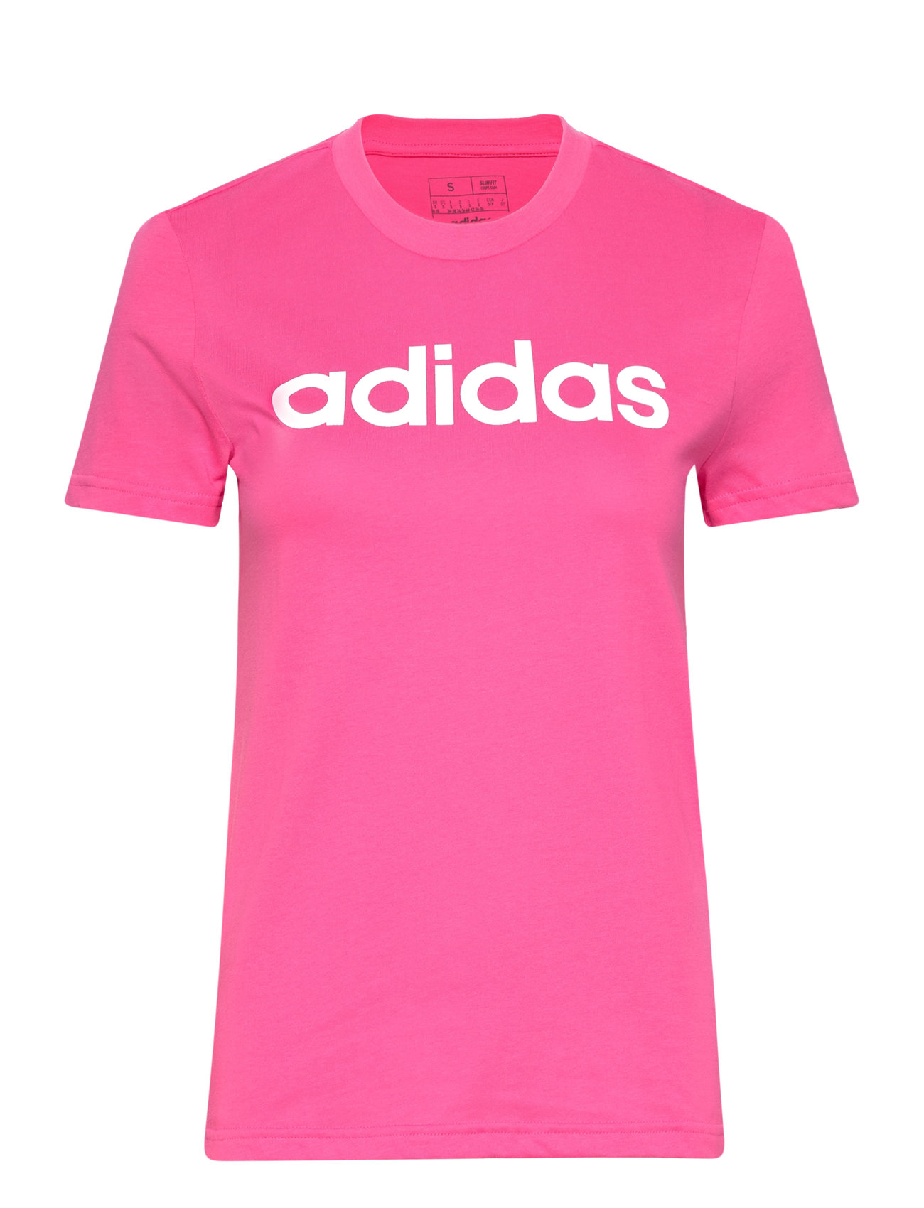 Essentials Slim Logo T-Shirt Pink Adidas Sportswear