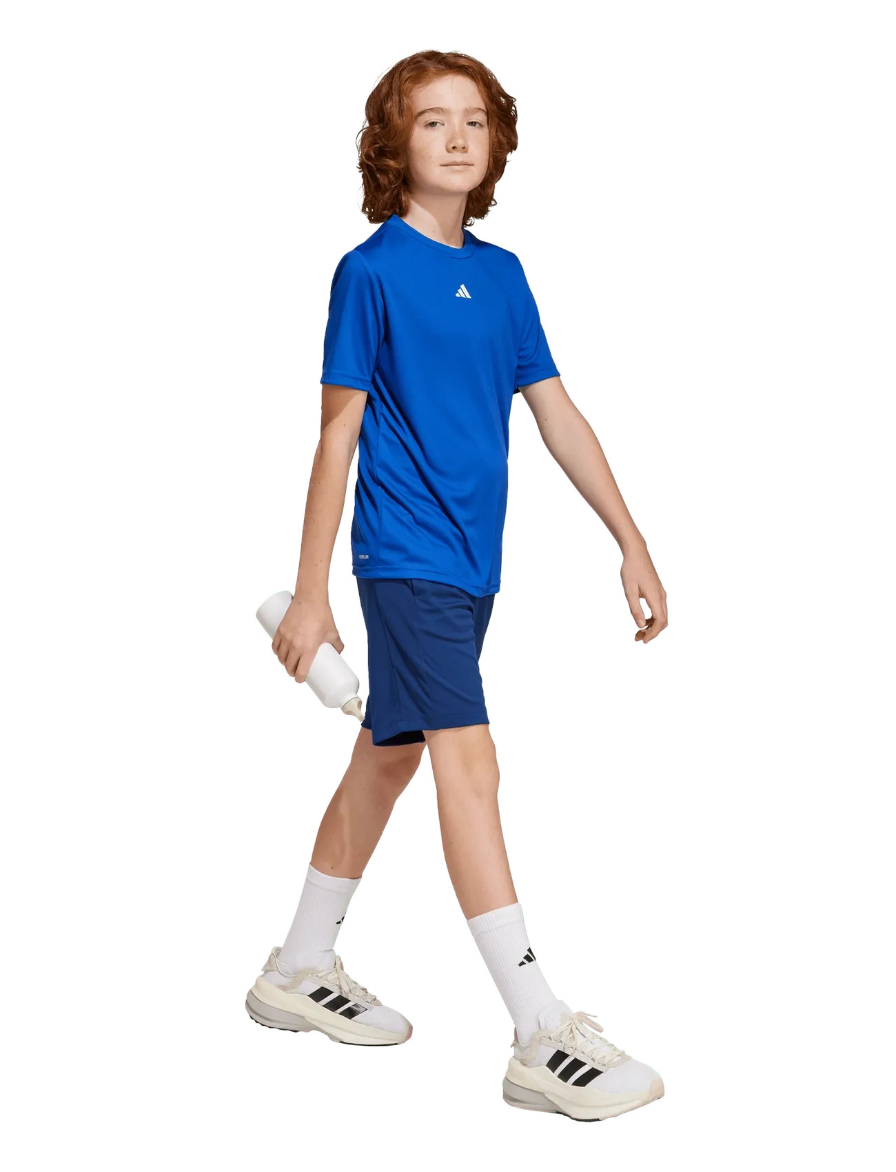 adidas Sportswear J Tr-Es T, 152, Blue, T-Shirts > Kortærmede, Børn