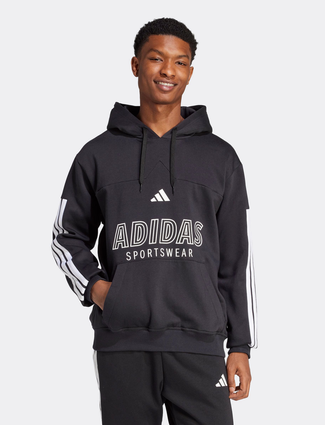 adidas Sportswear M Tiro Fl Hdy, XXL, Black, Sport Sweatshirts & Hoodies > Sport Hoodies, Herre
