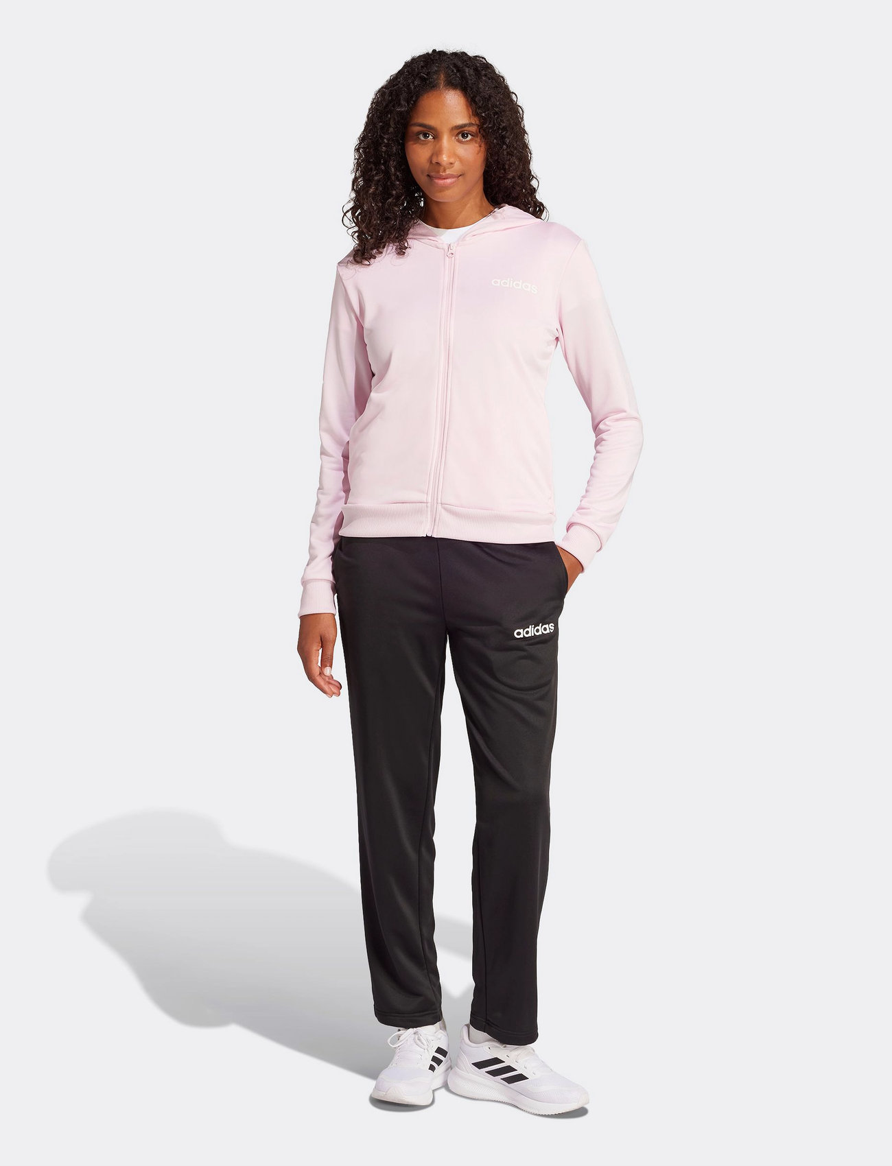 adidas Sportswear W Linear Ts, XS, Pink, Sport Sweatshirts & Hoodies > Sport Tracksuits-sets, Dame
