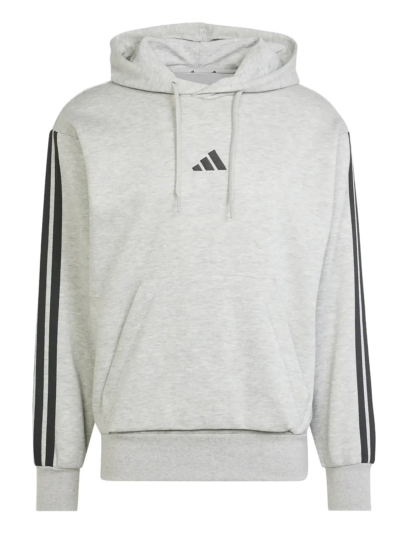 ADIDAS SPORTSWEAR M 3S Fl Hd Grau - XXL - Herren