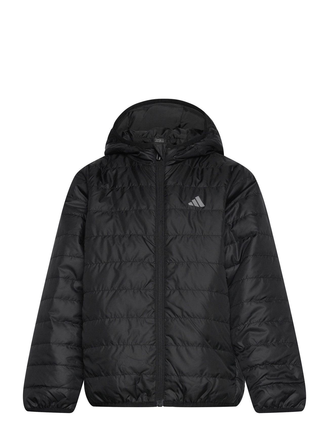 adidas Sportswear J Ess L Pad Jkt, 128, Black, Jackets & Coats - Puffer Padded, Børn