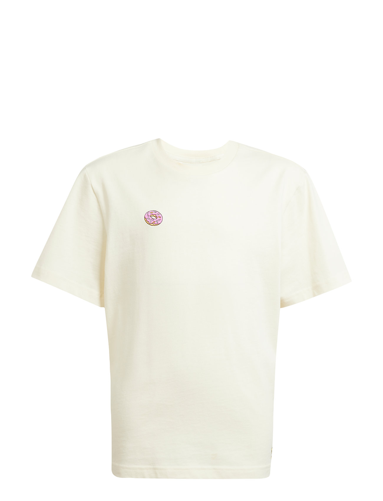 ADIDAS SPORTSWEAR J Sim Gfx T Cream - 128 - Kinder