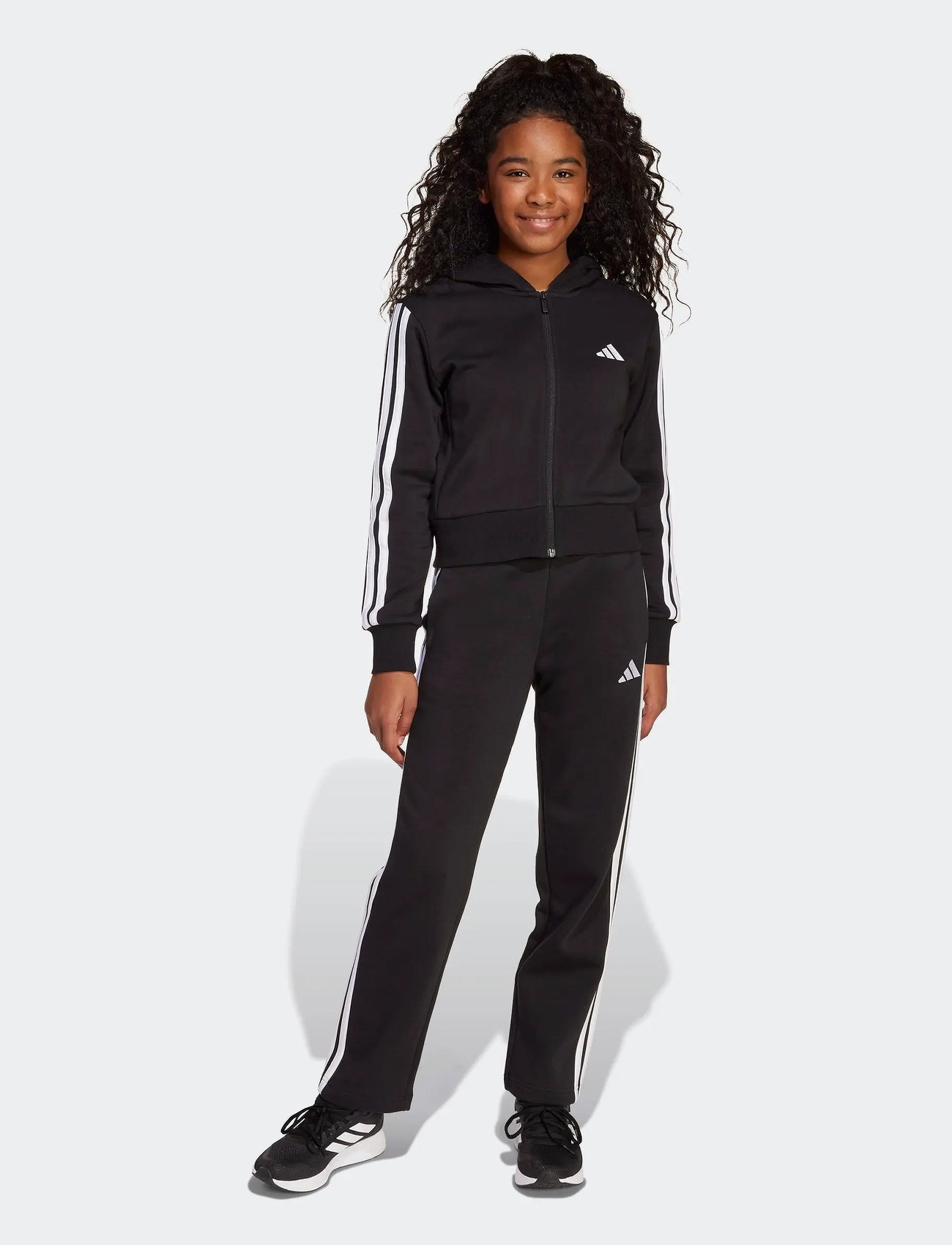 adidas Sportswear Jg 3S Fl Ts 240, 164, Black, Sport > Træningsdragter, Børn