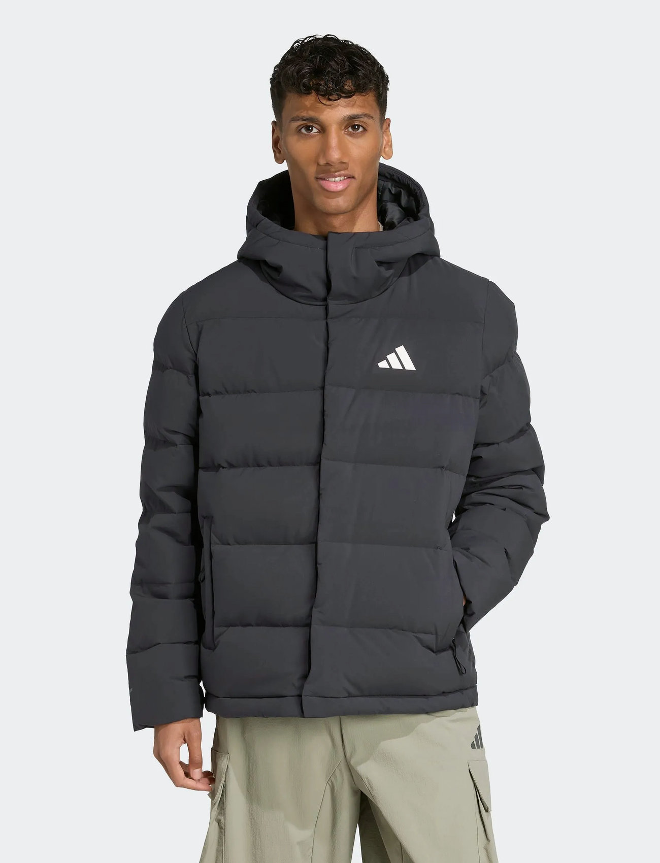 adidas Sportswear Helionic Hd Jkt, S, Black