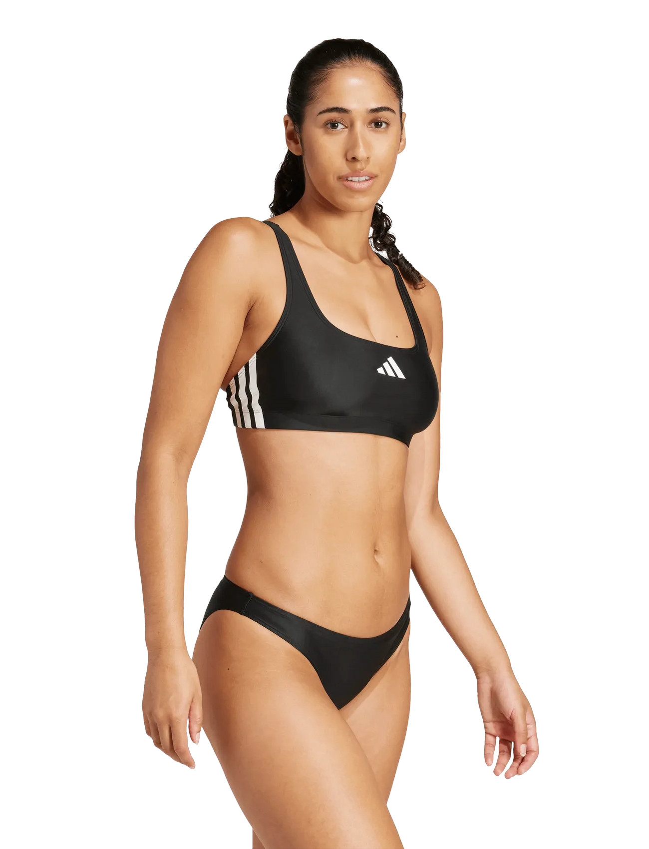 adidas Sportswear 3S Bld Bik, 38, Black, Sport Badetøj > Sport Bikinis, Dame