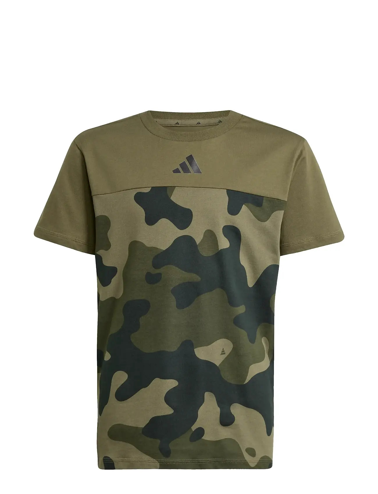 ADIDAS SPORTSWEAR J Camo T Khaki - 140 - Kinder