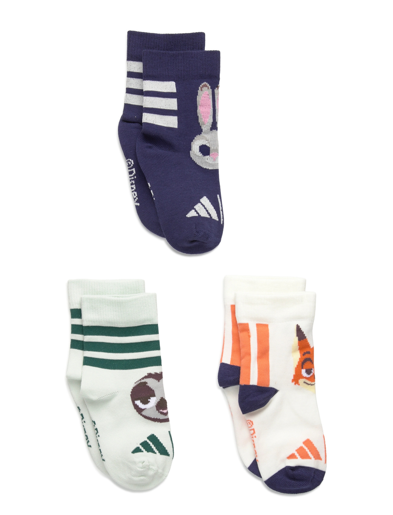 adidas Sportswear Lk Dy Zoo 3Pp, 28-30, Multi/patterned, Sport > Socks, Børn