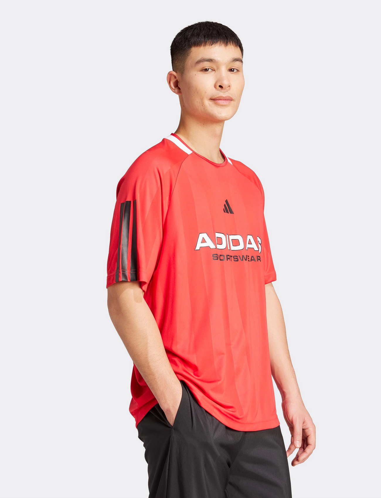 adidas Sportswear M Tiro Jersey, XL, Red, Sport Overdele > Sport T-shirts, Herre