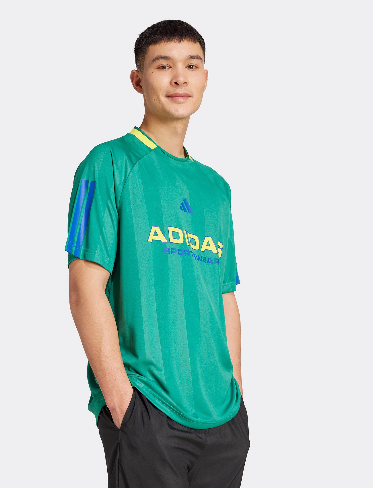 adidas Sportswear M Tiro Jersey, S, Green, Sport Overdele > Sport T-shirts, Herre