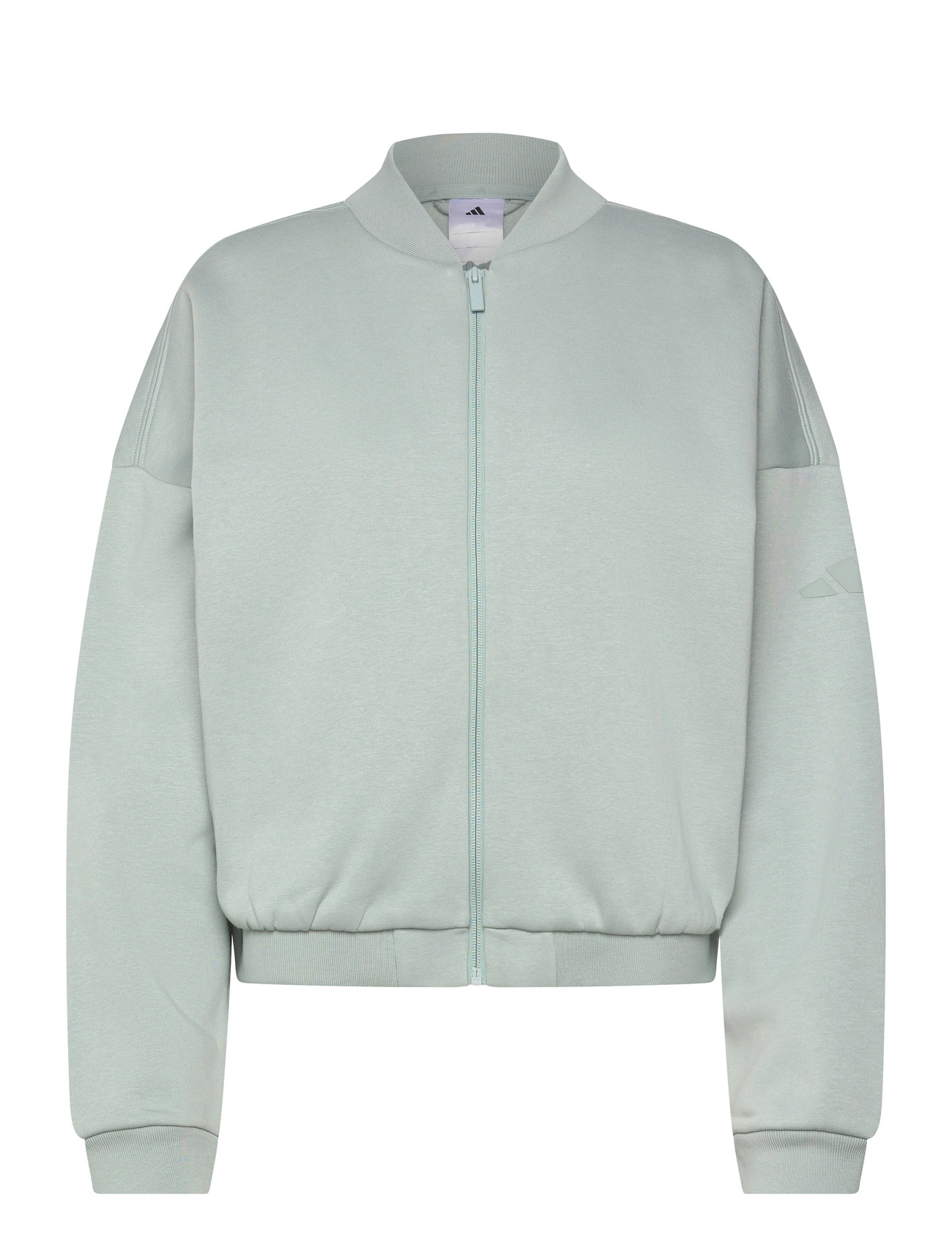 adidas Sportswear W Sl+ Fl Bomber, M, Green, Sport Jackets > Sport Casual Jackets, Dame