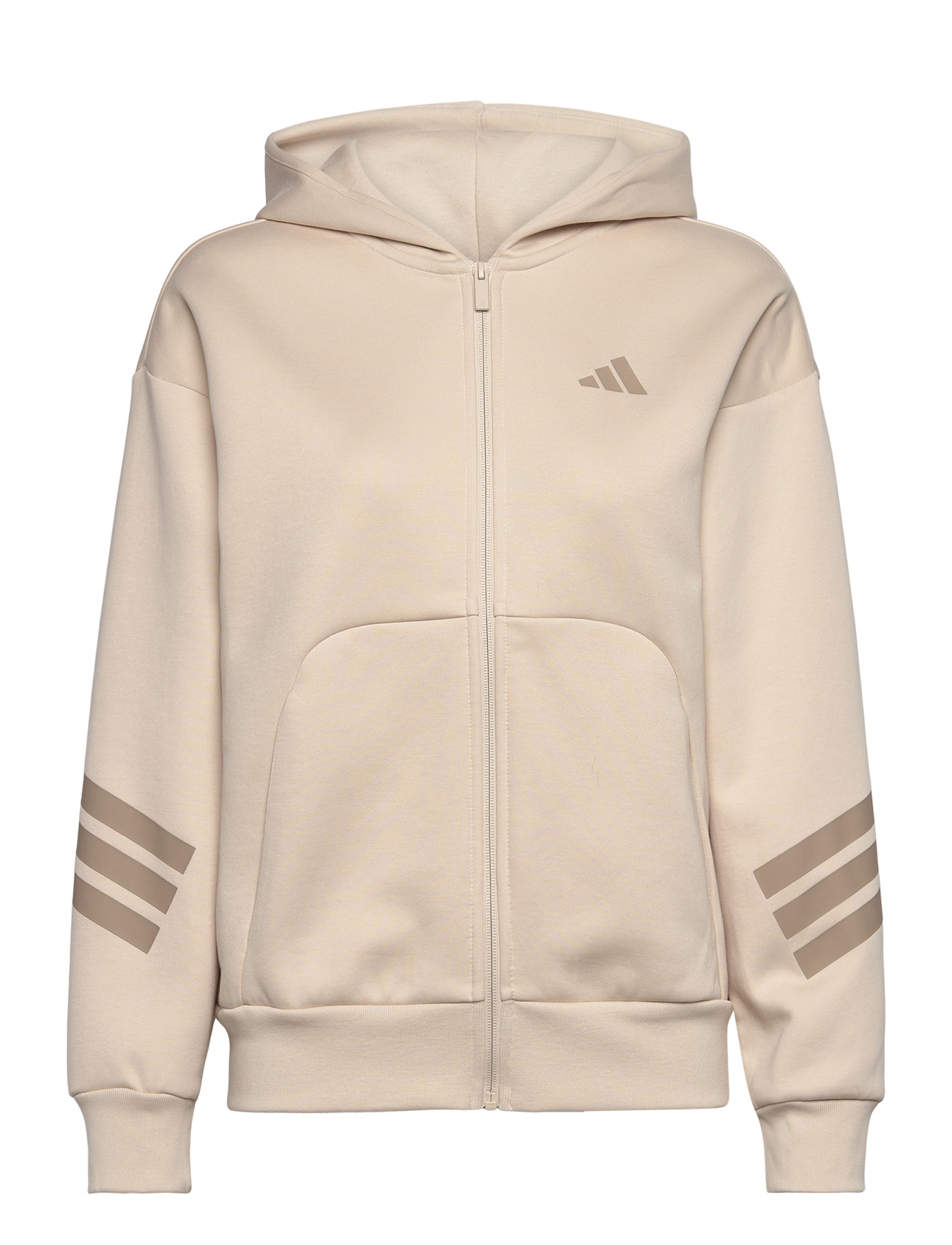adidas Sportswear W Fi 3S Fz Hd, S, Cream