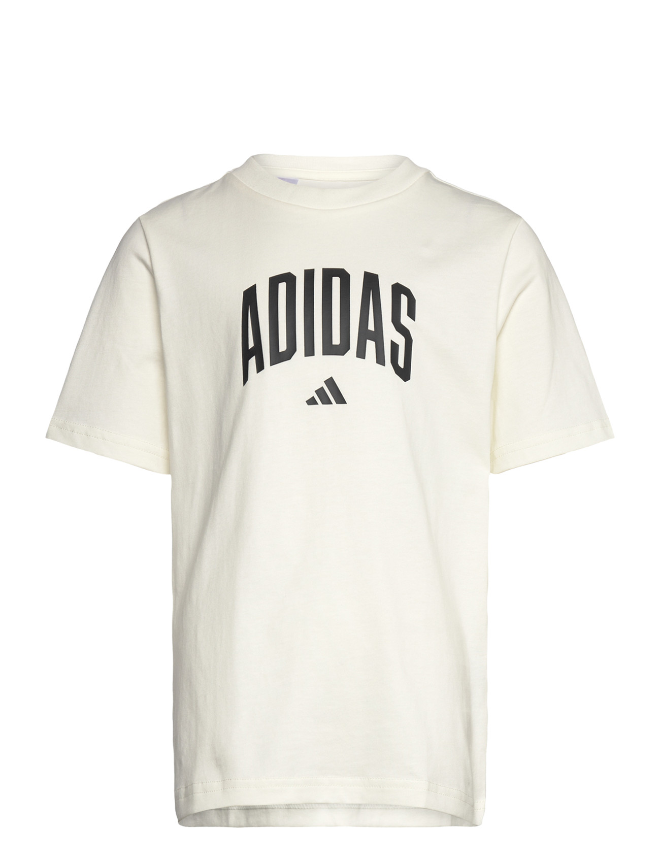 adidas Sportswear J Colleg T, 146, Cream, T-Shirts > Kortærmede, Børn
