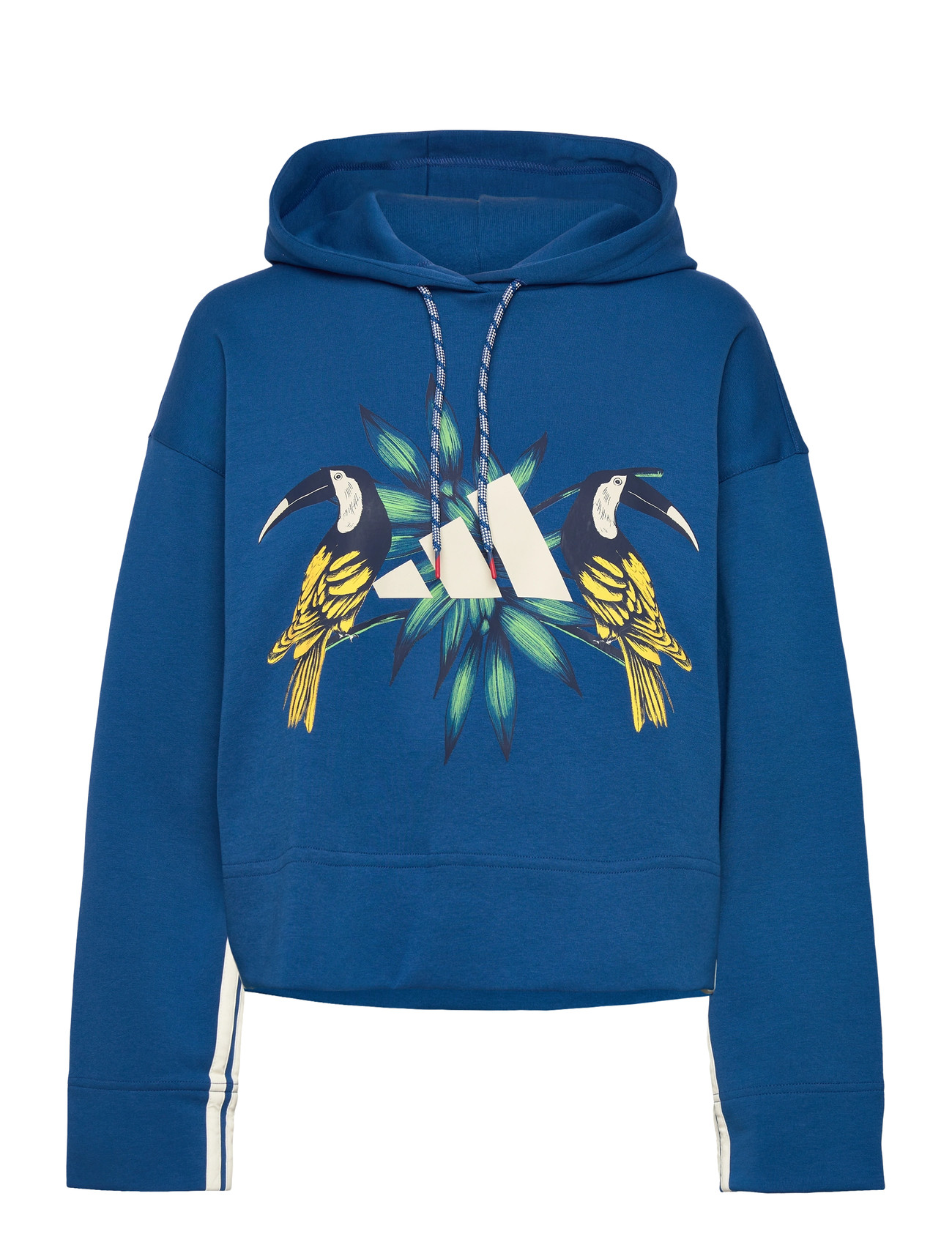 adidas Sportswear Farm Hoodie, XL, Blue, Sport Sweatshirts & Hoodies > Sport Hoodies, Dame