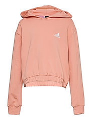 Adidas Graphic Print Crop Hoodie Purple Kids' Lifestyle, 46% OFF