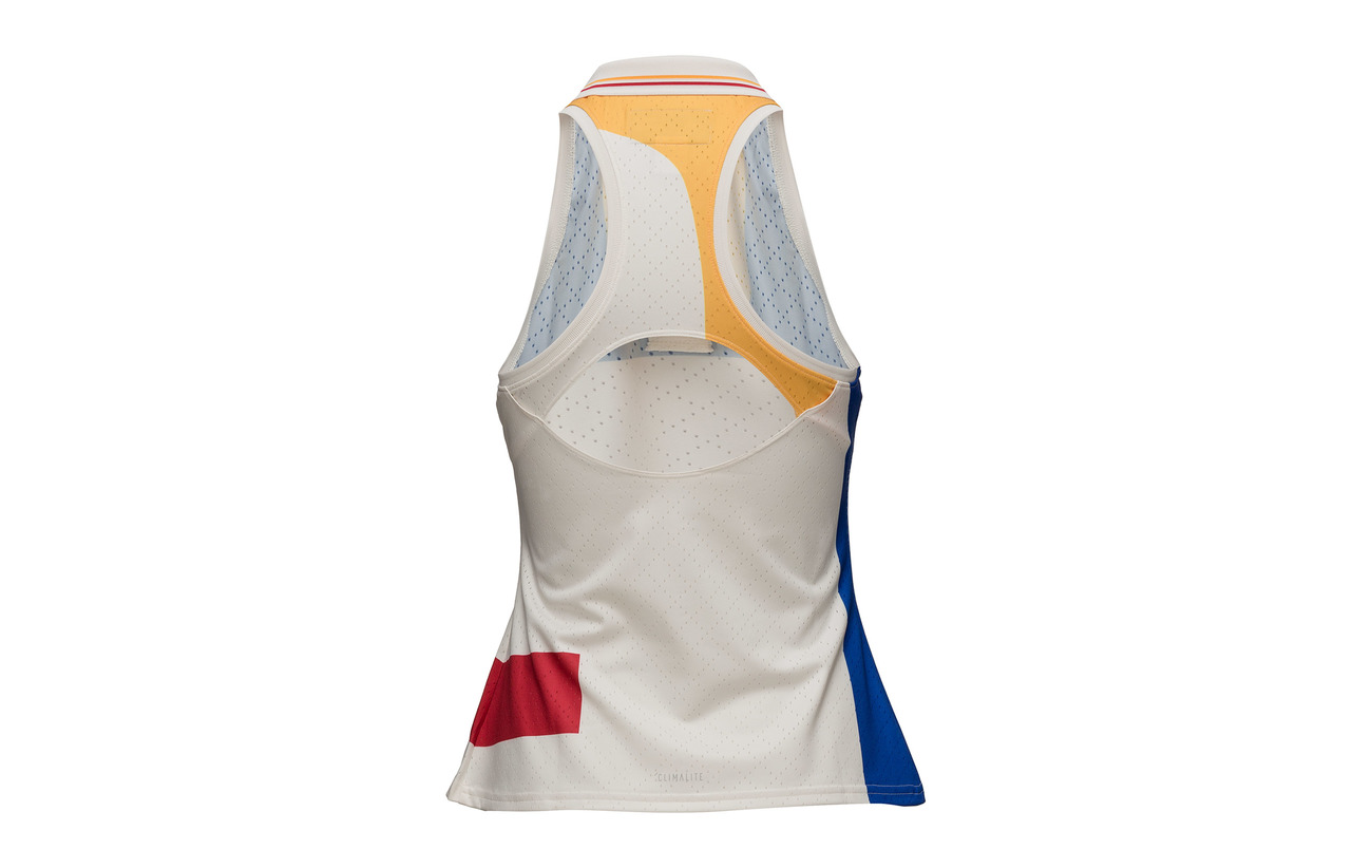 Color Tank Polyester White chalk Adidas Ny Équipement 030 Tennis Block 100 PvvEIq