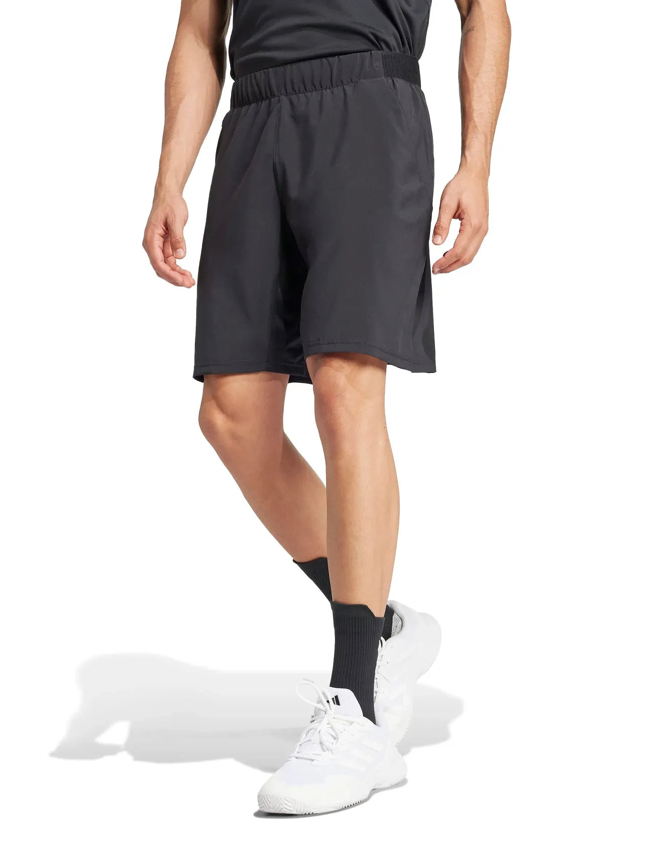 adidas Tennis Club Stretch Woven Shorts, XL, Black, Sport Shorts > Sport Training Shorts, Herre