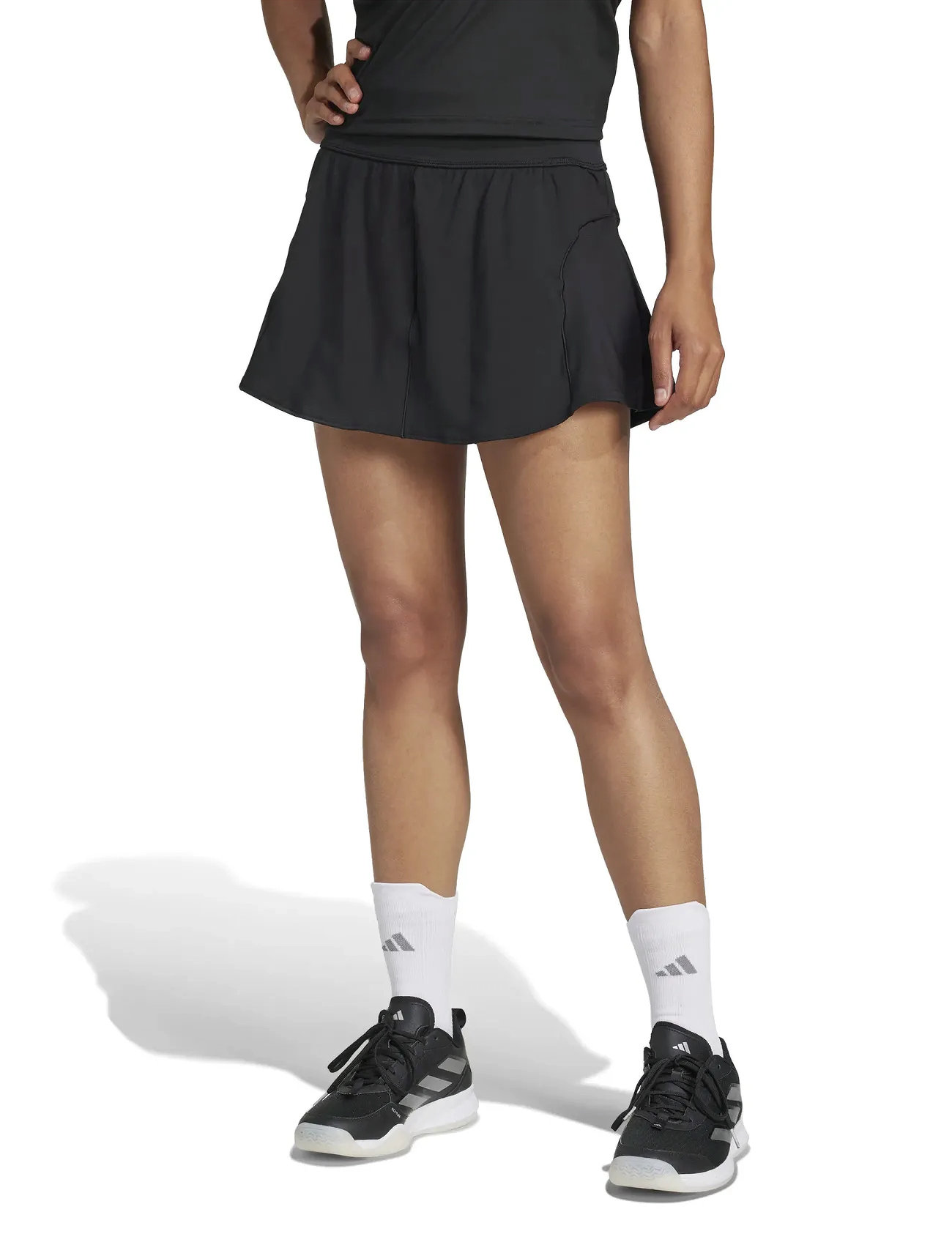 adidas Tennis Match Skirt, XL, Black, Sport Kjoler Og Nederdele > Sport Nederdele, Dame