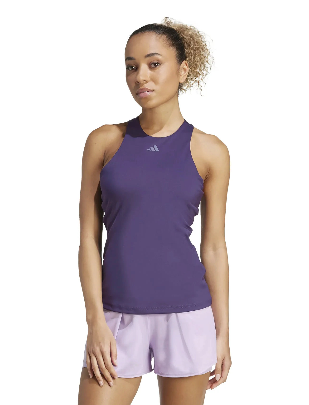 adidas Tennis Y-Tank, M, Purple, Sports Overdele & T-shirts > Sport Tank Overdele, Dame