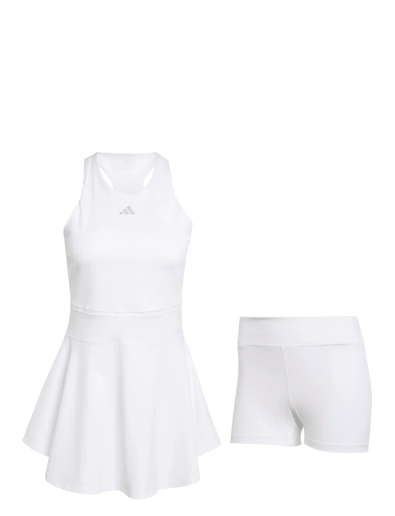 adidas Tennis Y-Dress, L, White, Sport Kjoler Og Nederdele > Sport Dresses, Dame