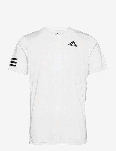 CLUB 3-STRIPE TEE - t-shirts - 000/white