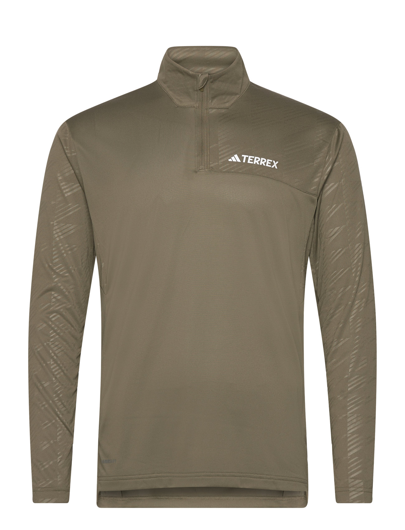 Terrex Multi Half-Zip Long-Sleeve Top Sport T-shirts Long-sleeved Green Adidas Terrex