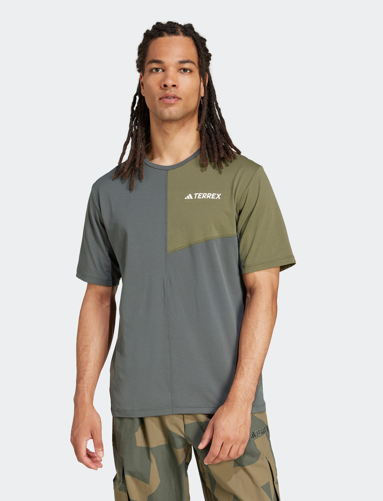 adidas Terrex Mt Tee, XS, Grey, Sport Overdele > Sport T-shirts, Herre