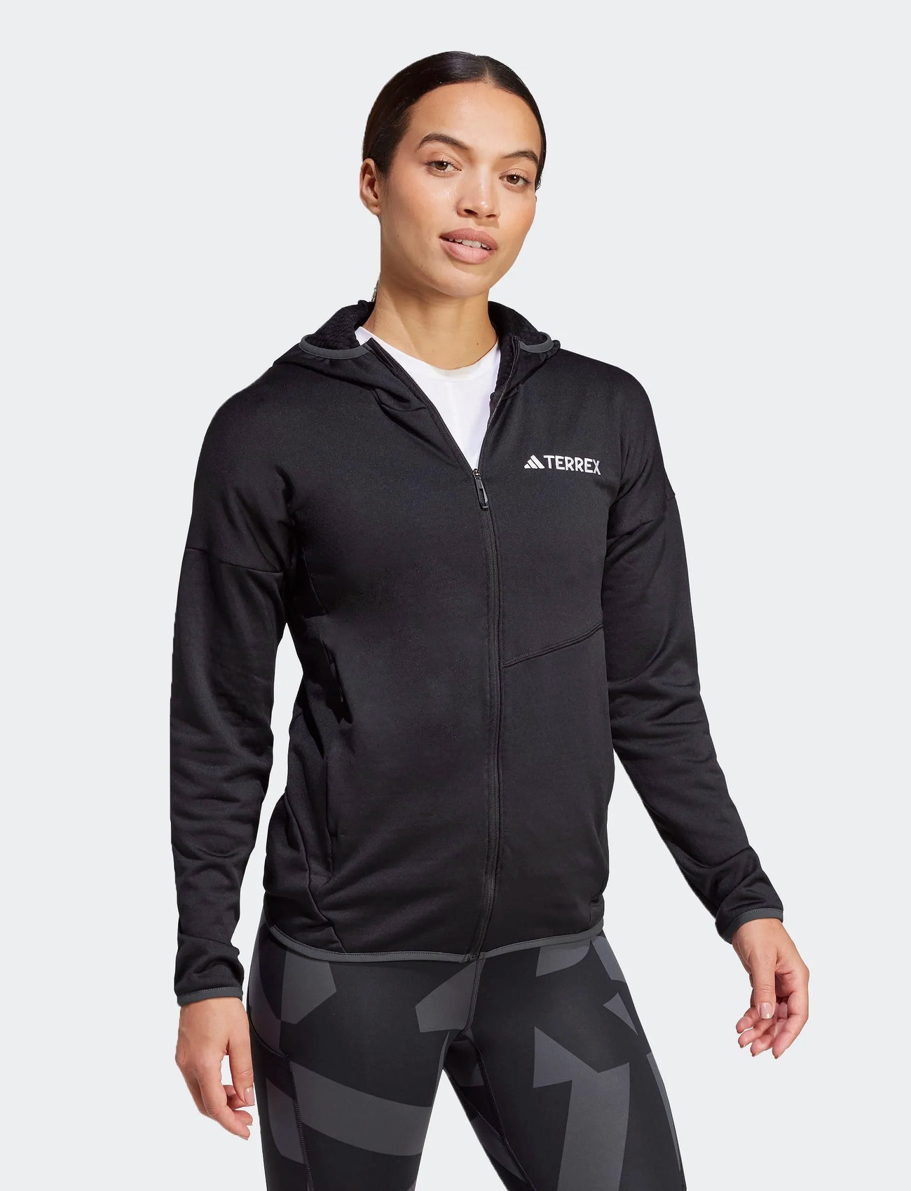 adidas Terrex W Xpr Lt Fl H J, XS, Black, Sport Clothing > Sport Fleeces & Midlayers, Dame