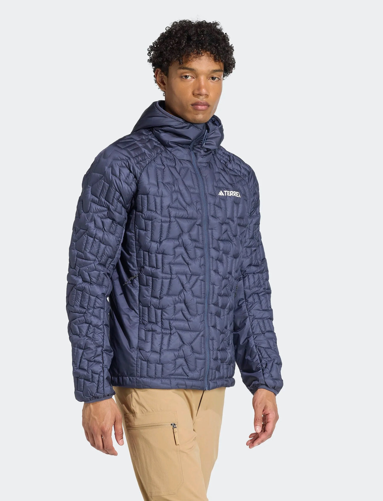 adidas Terrex Xpr Lf Ho J V, M, Purple, Sport Jackets > Sport Outdoor Jackets, Herre