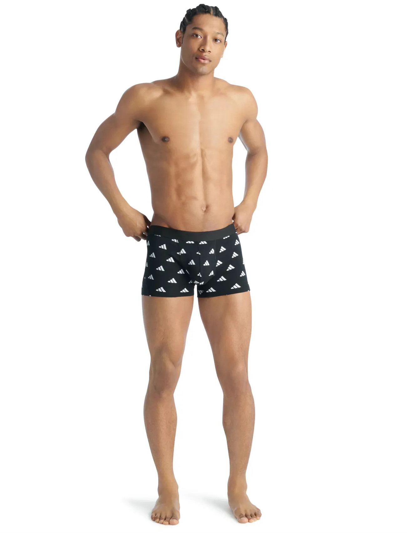 adidas Underwear Active Flex Cotton, XXL, Black, Sport Underwear > Sport Boxers, Herre