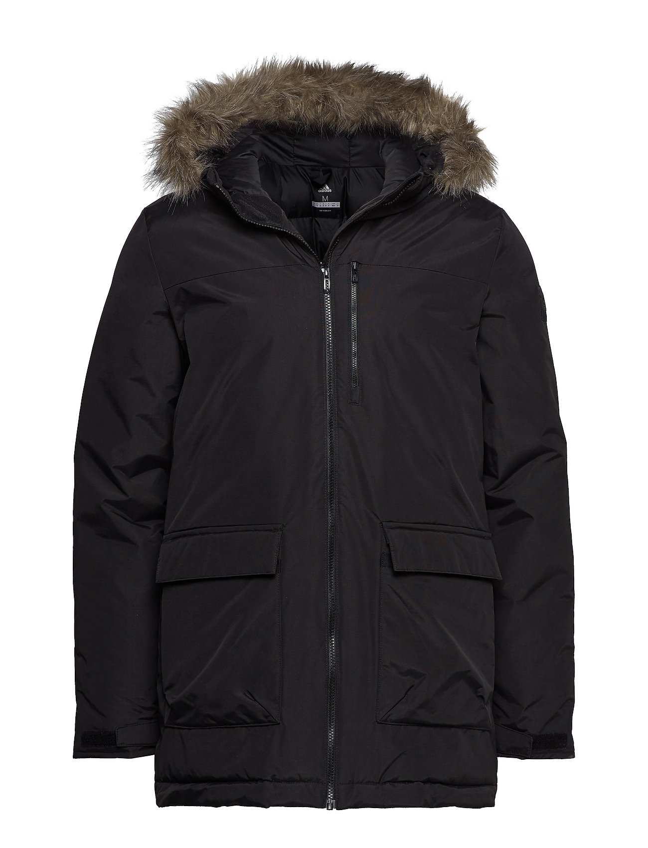 adidas parka black