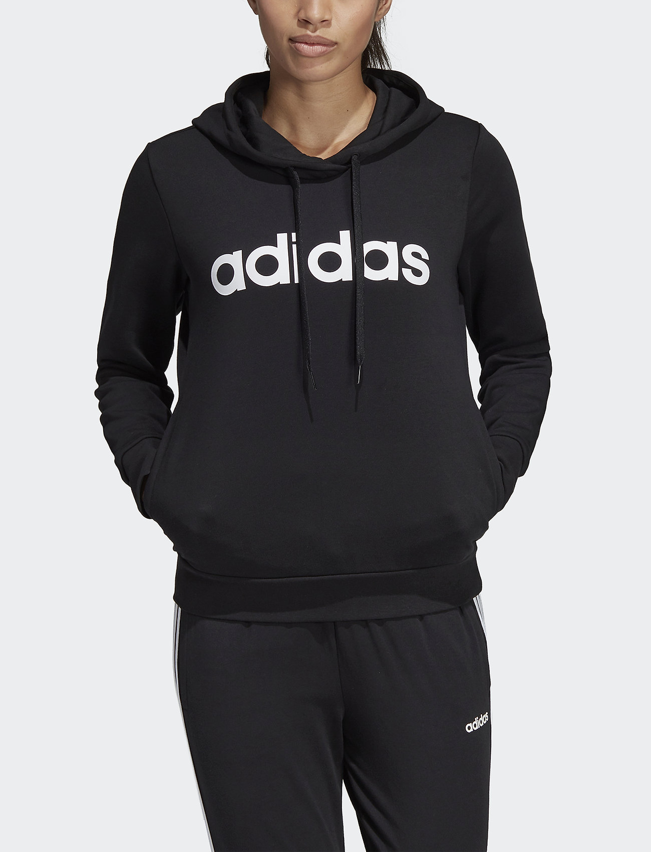 adidas essentials linear sweatshirt