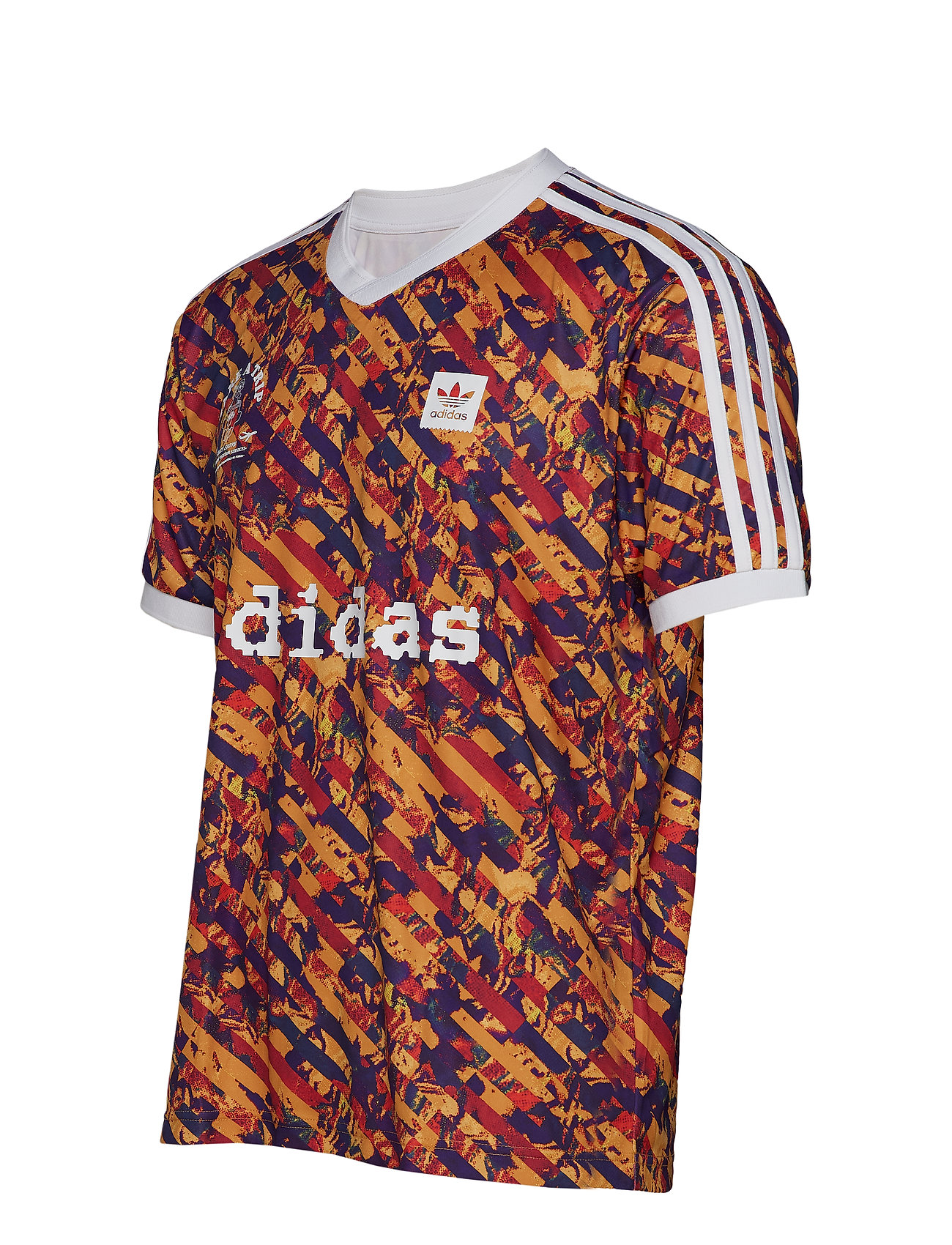 adidas Performance AOP CLUB JRSY 1 T Shirts MULTCOWHITE adidas Performance | adidas Performance Slim Graphic T Shirt