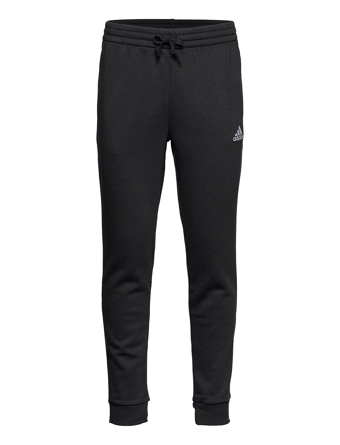 Essentials Fleece Regular Fit Tapered Cuff Pants Collegehousut Olohousut Musta Adidas Performance, adidas Performance