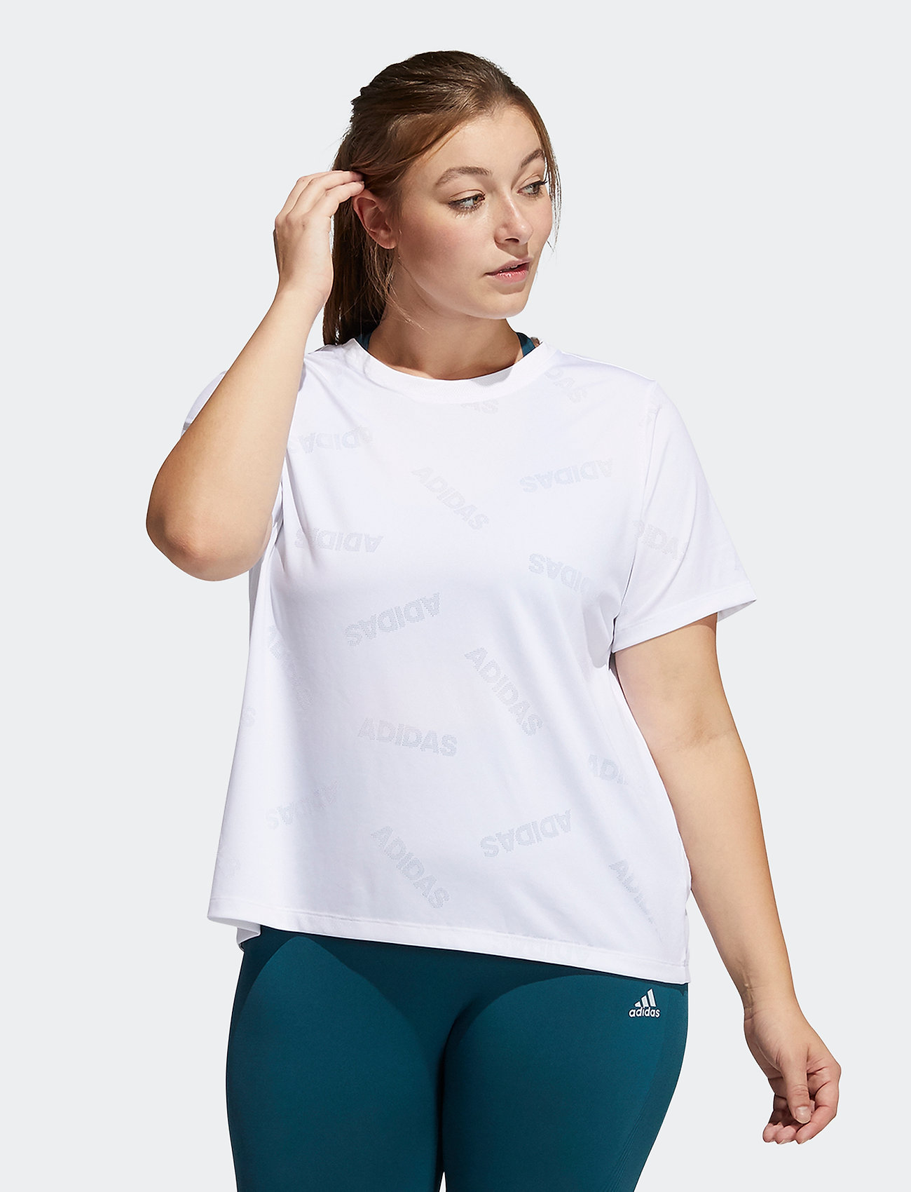 underjordisk smække skovl adidas Performance Training Aeroknit T-shirt W (plus Size) - T-shirts |  Boozt.com