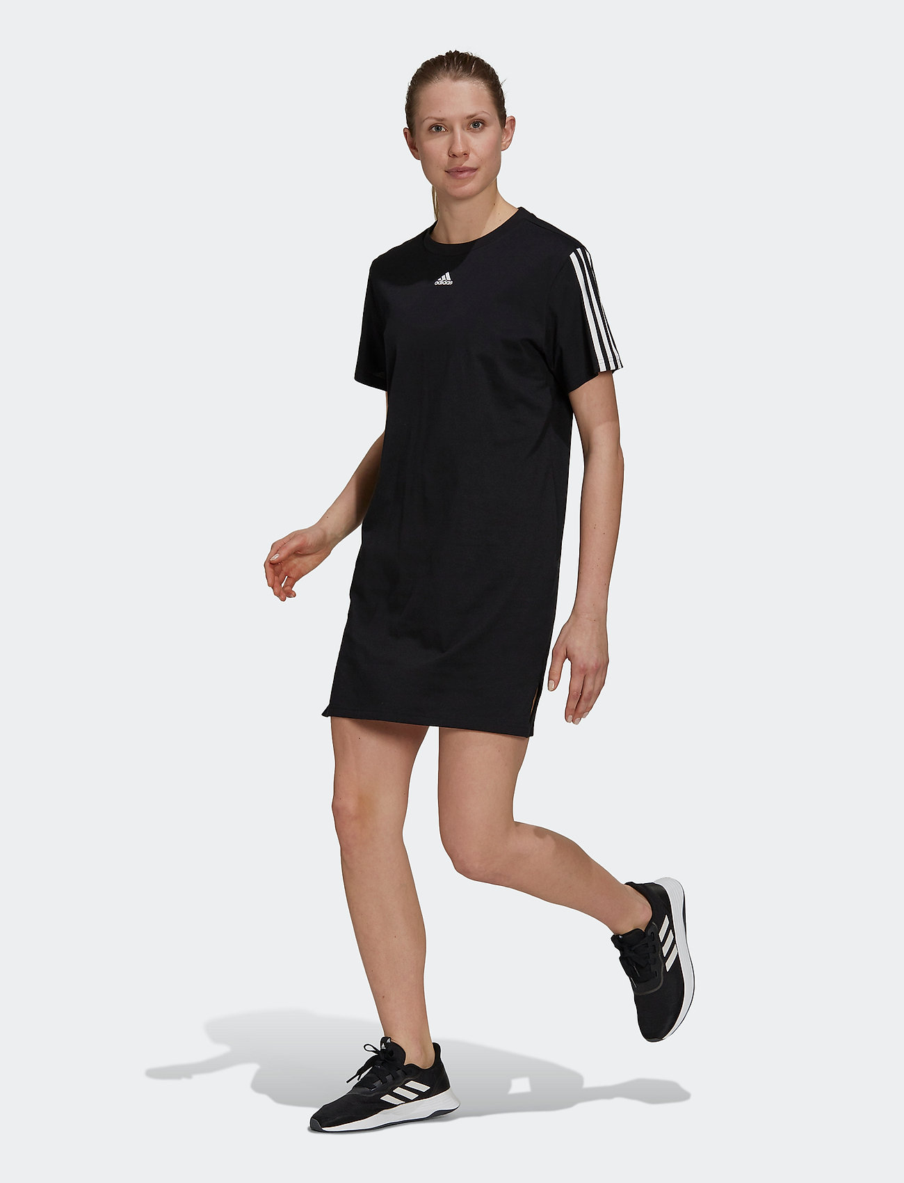 adidas Performance Essentials Loose 3-stripes Dress W - Short Dresses ...