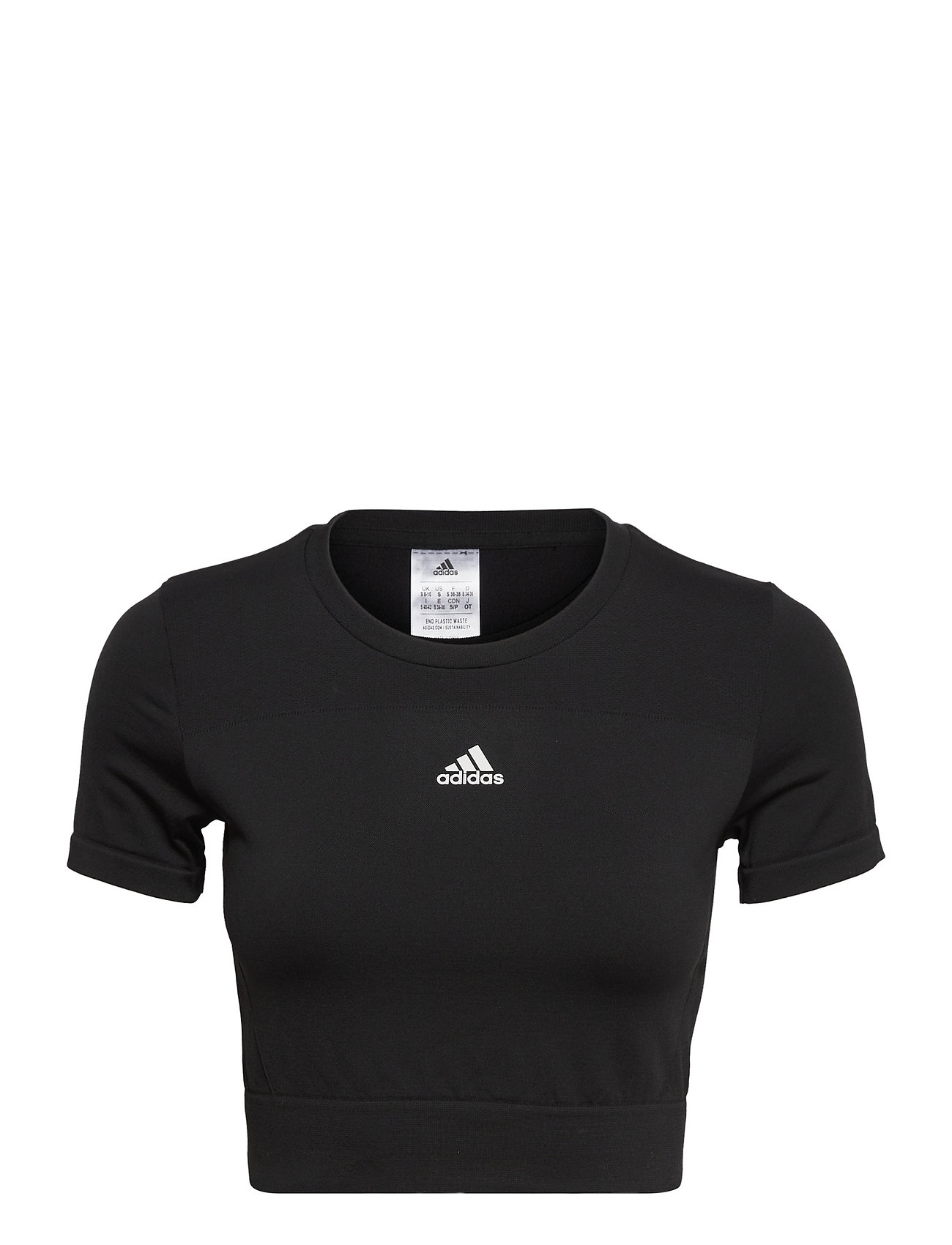 adidas Performance Aeroknit Seamless Fitted Cropped Tee W – t