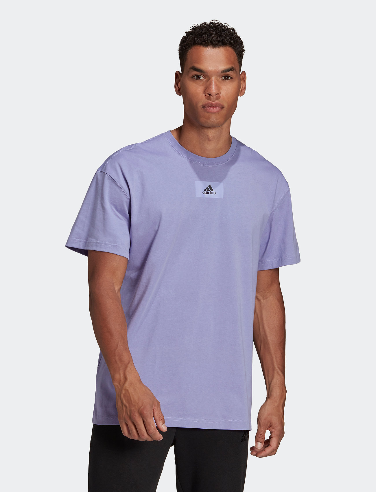 adidas drop shoulder t shirt