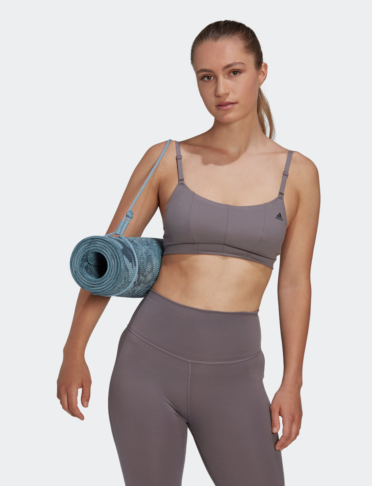 Buy Adidas Yoga Essentials Light-Support sports bra (HE9060) black