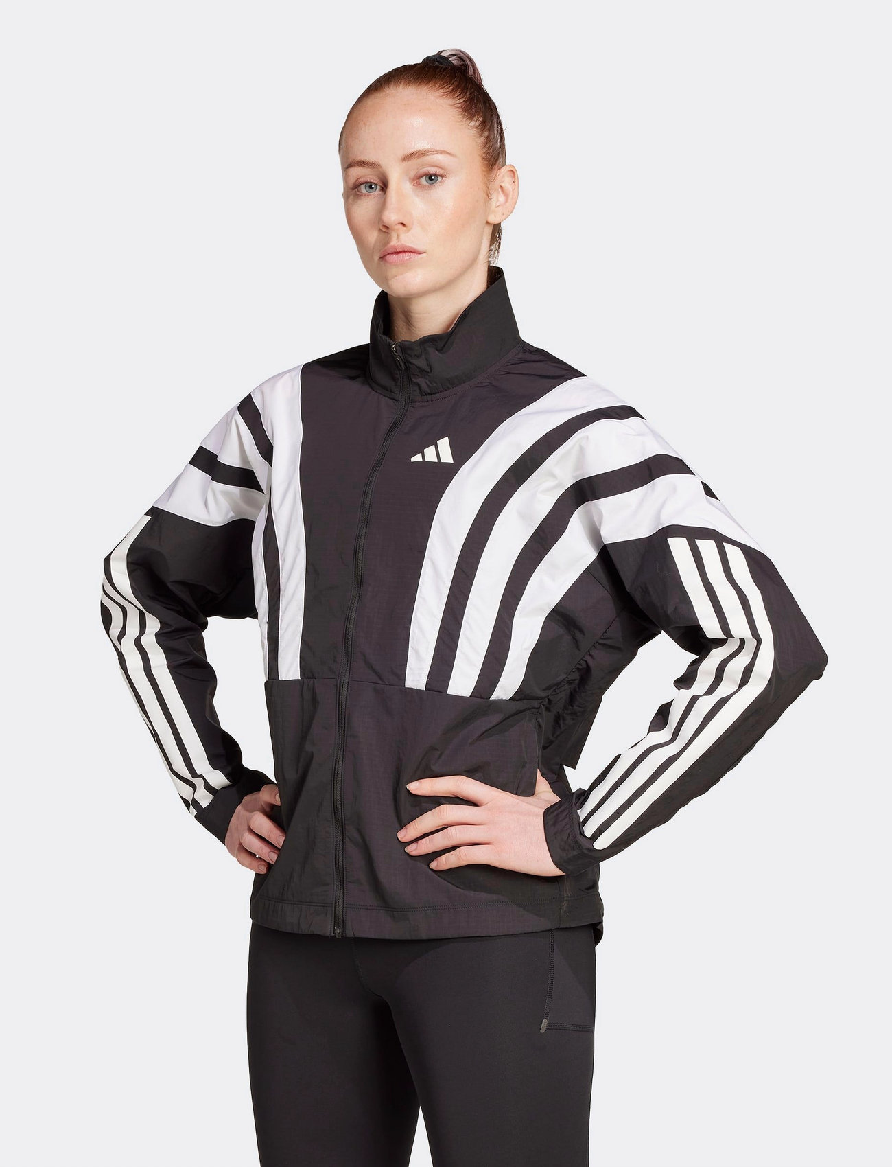 adidas Performance Adizero A Jkt W, S, Black
