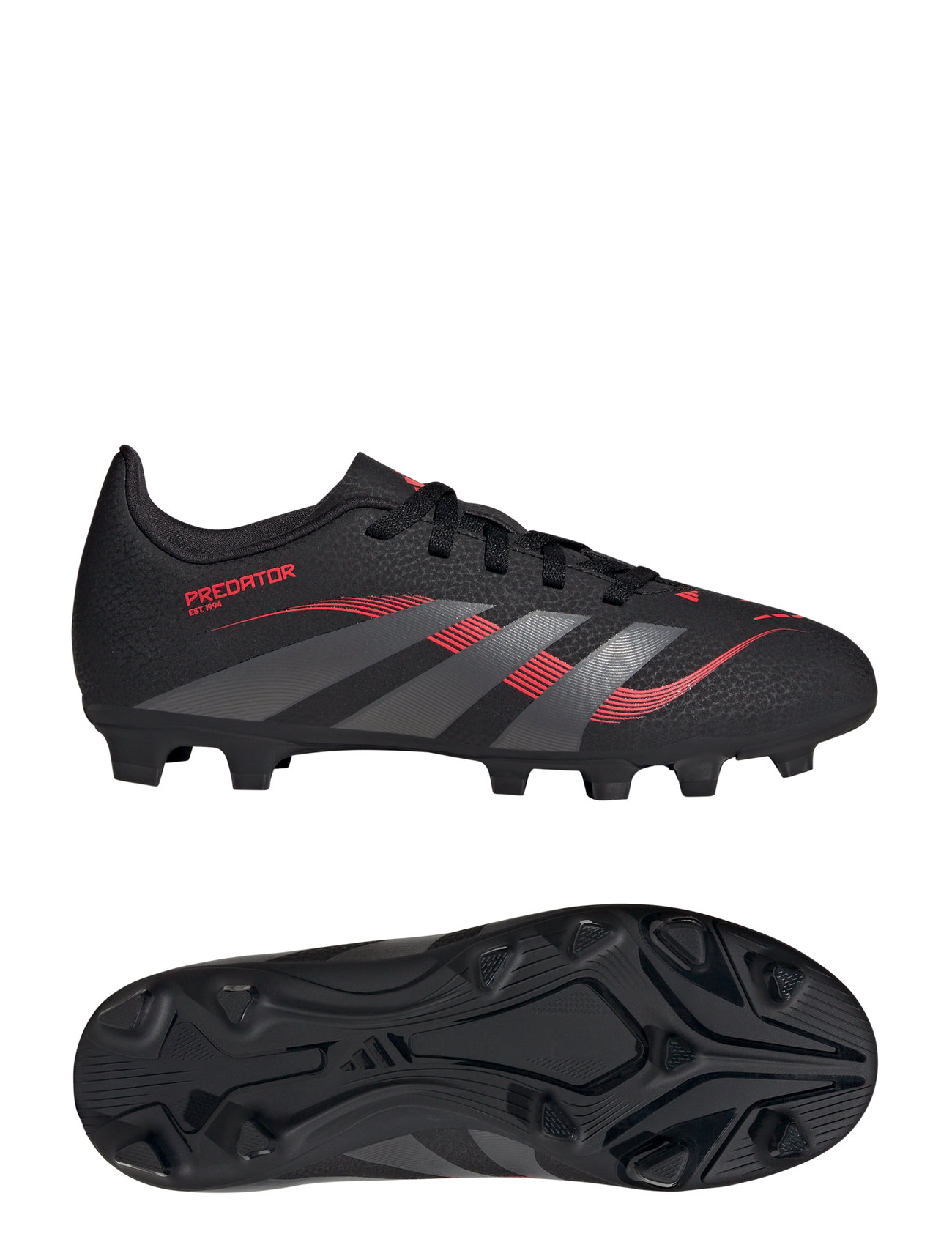 Adidas Performance Predator Club Fg/Mg J Svart