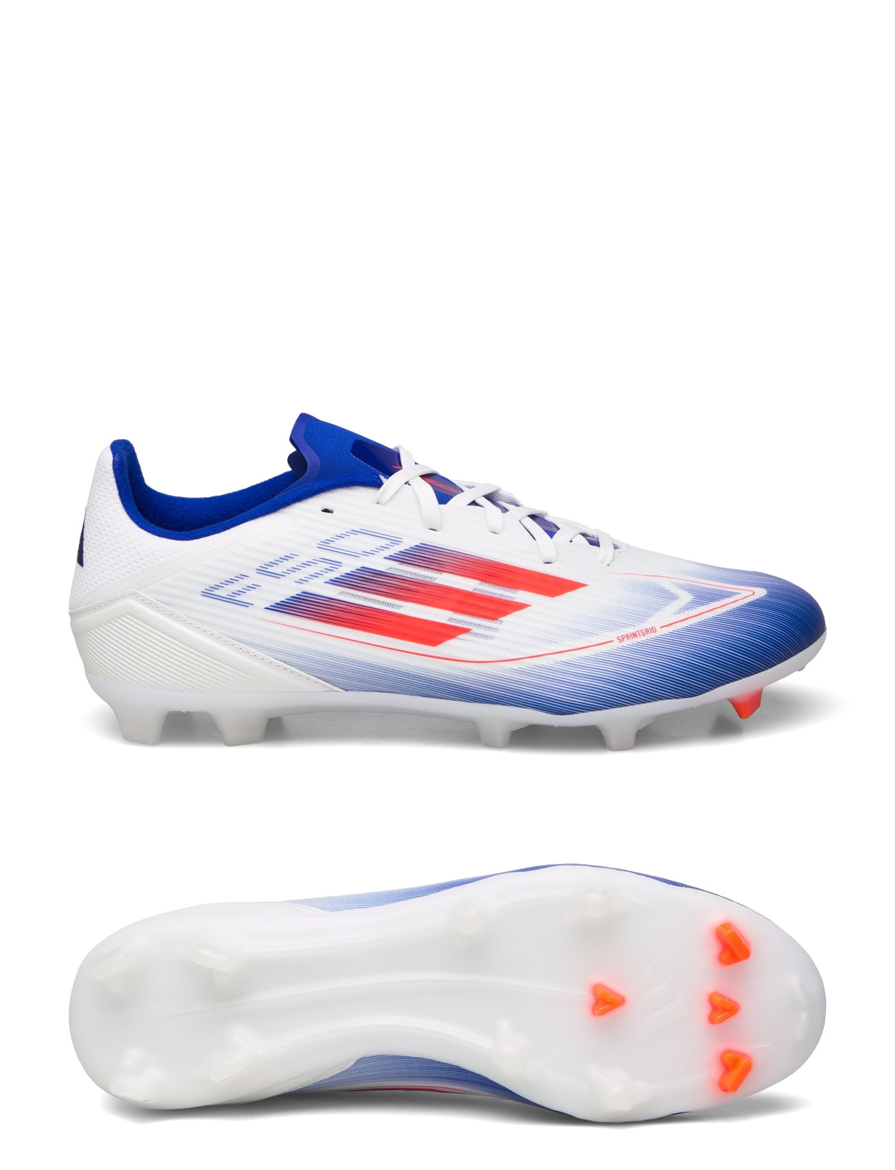 F50 League Football Boots Fg/Mg Sport Sport Shoes Sport Football Boots White Adidas Performance