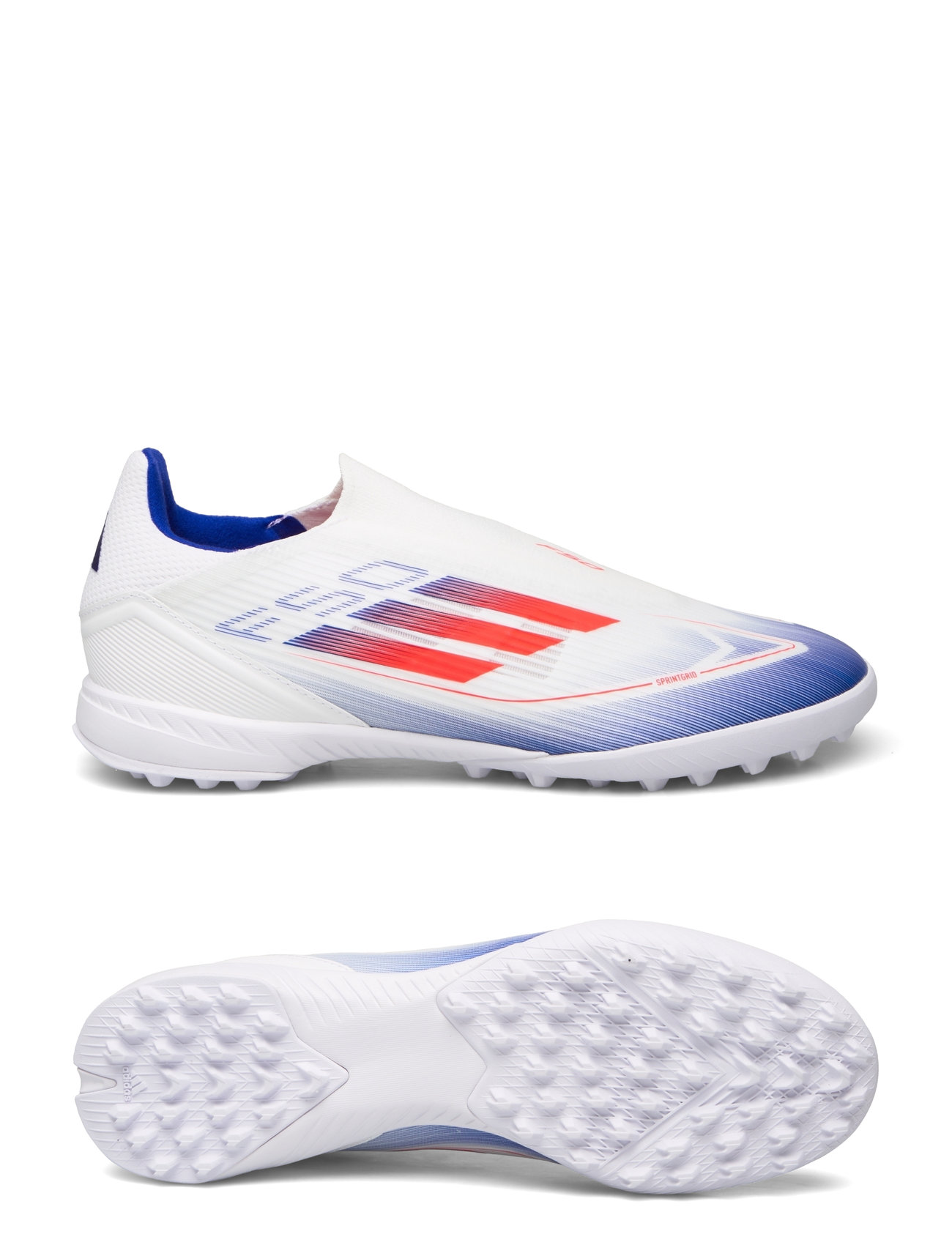 F50 League Laceless Football Boots Turf Sport Sport Shoes Sport Football Boots White Adidas Performance