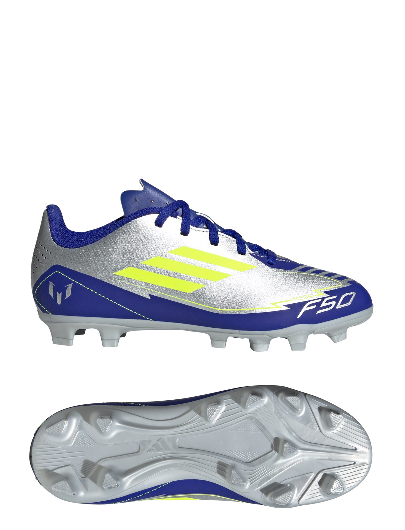 Adidas Performance F50 Club Fg/Mg J Messi Silver