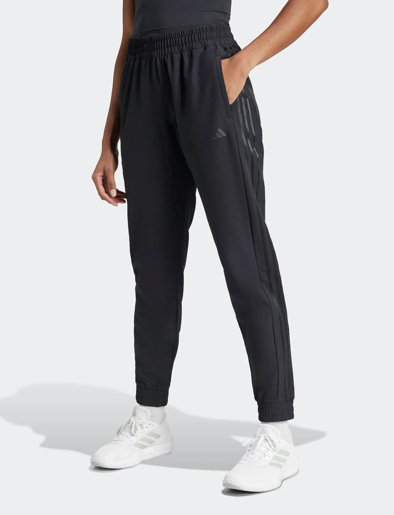 adidas Performance Pacer Wvn Pant, XL, Black, Sport Pants > Sport Training Pants, Dame