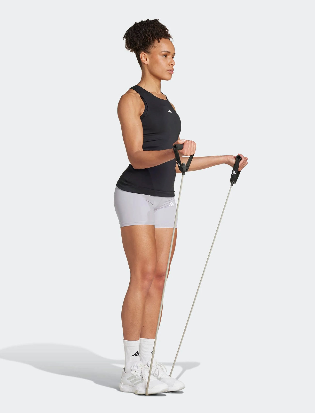 adidas Performance Tf Train Tk, XS, Black, T-Shirts & Toppe > Uden Ærmer, Dame