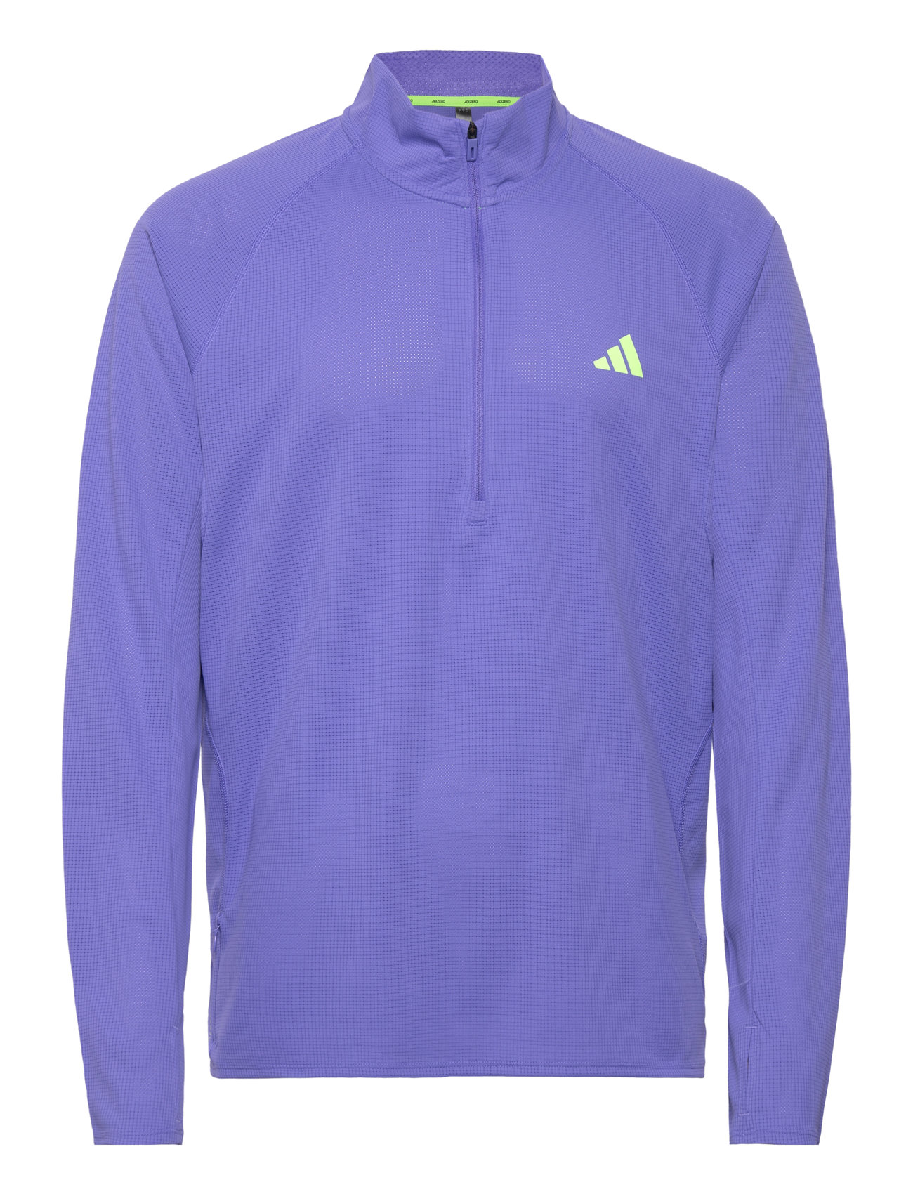 Adizero Running 1/4 Zip Long Sleeve Sport Men Sport Clothing Sport Fleeces & Midlayers Purple Adidas Performance